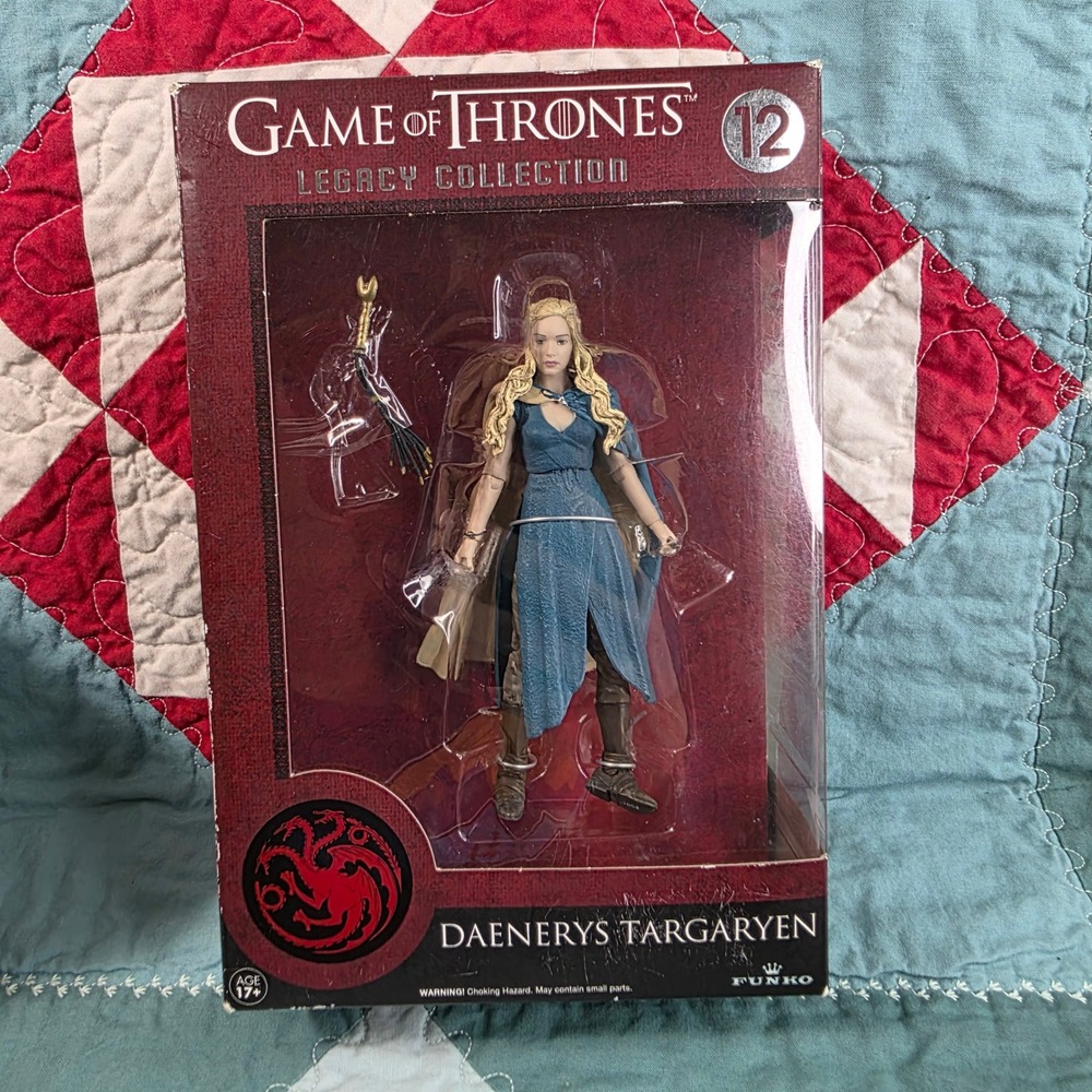 Funko Game of Thrones Legacy Collection Daenerys Targaryen Figure Blue Dress NIB